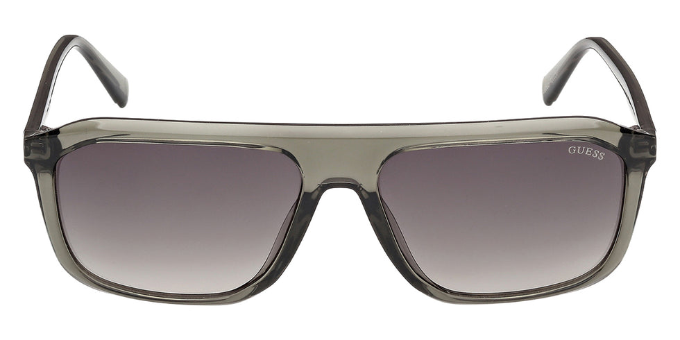 Guess GU00311 96B 57 - Shiny Dark Green / Gradient Smoke #id:gu0031196b_s:100100