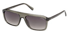 Guess GU00311 96B 57 - Shiny Dark Green / Gradient Smoke #id:gu0031196b_s:100105