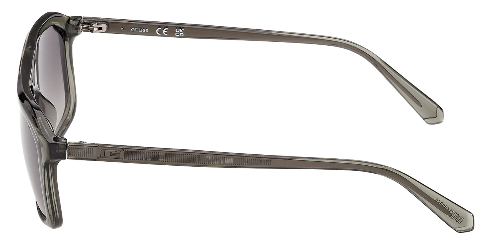Guess GU00311 96B 57 - Shiny Dark Green / Gradient Smoke #id:gu0031196b_s:100110
