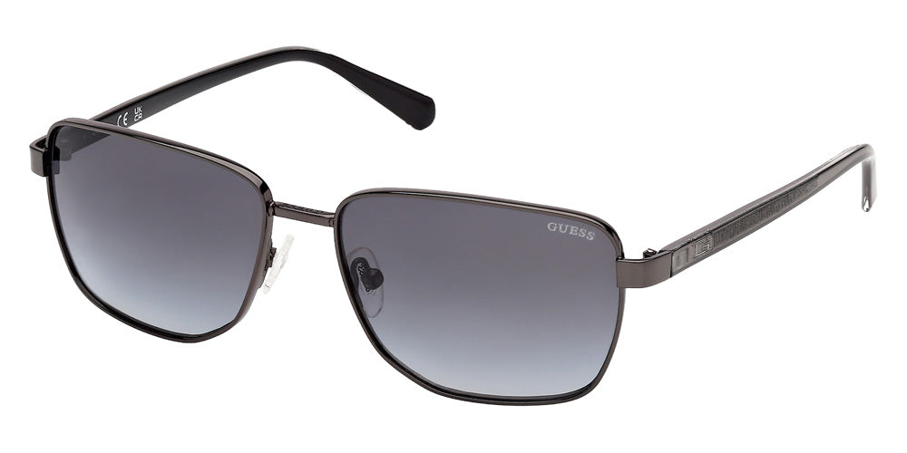 Guess GU00312 07B 58 - Shiny Gunmetal / Gradient Smoke #id:gu0031207b_s:100105