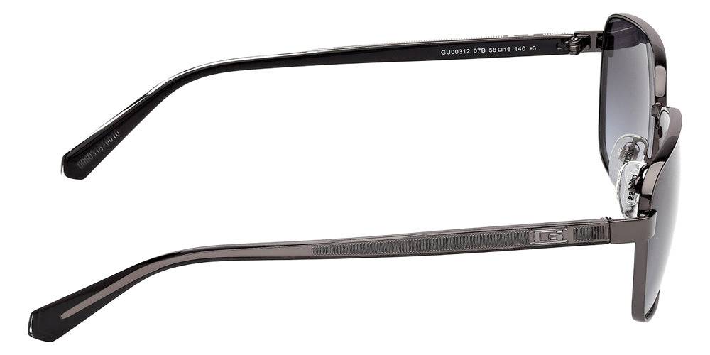Guess GU00312 07B 58 - Shiny Gunmetal / Gradient Smoke #id:gu0031207b_s:100130