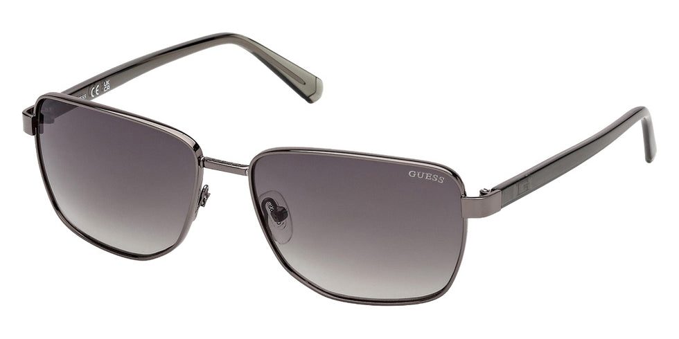 Guess GU00312 08B 58 - Shiny Gunmetal / Gradient Smoke #id:gu0031208b_s:102105