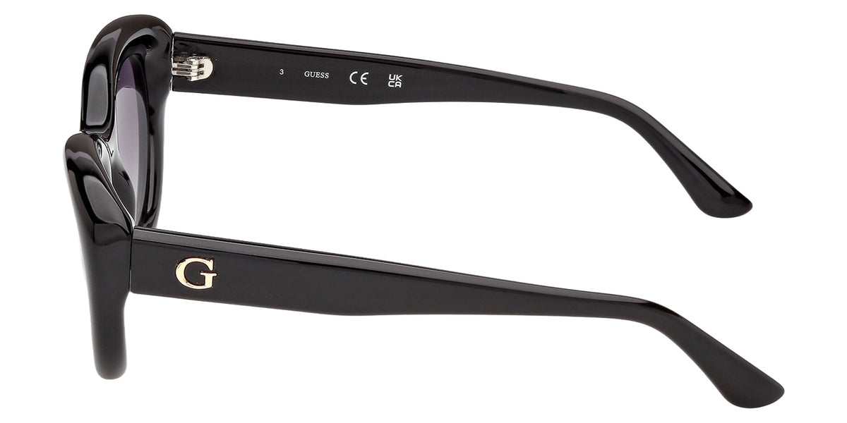 Guess GU00352 01B 50 - Shiny Black / Gradient Smoke #id:gu0035201b_s:100110