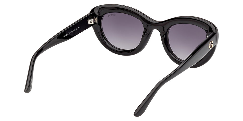 Guess GU00352 01B 50 - Shiny Black / Gradient Smoke #id:gu0035201b_s:100125