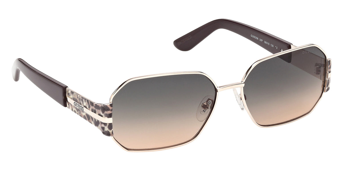 Guess GU00356 32P 58 - Shiny Pale Gold / Gradient Green #id:gu0035632p_s:104135