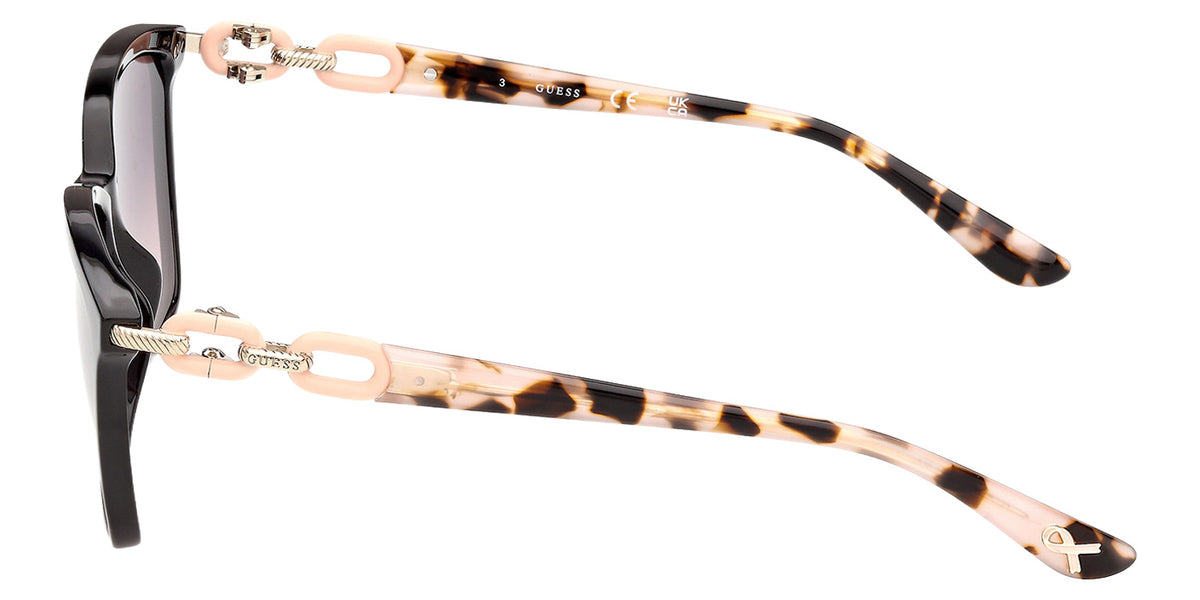 Guess GU00361 01B 56 - Shiny Black / Gradient Smoke #id:gu0036101b_s:100110