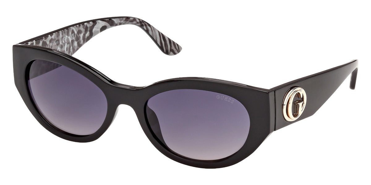 Guess GU00362 01B 54 - Shiny Black / Gradient Smoke #id:gu0036201b_s:100105