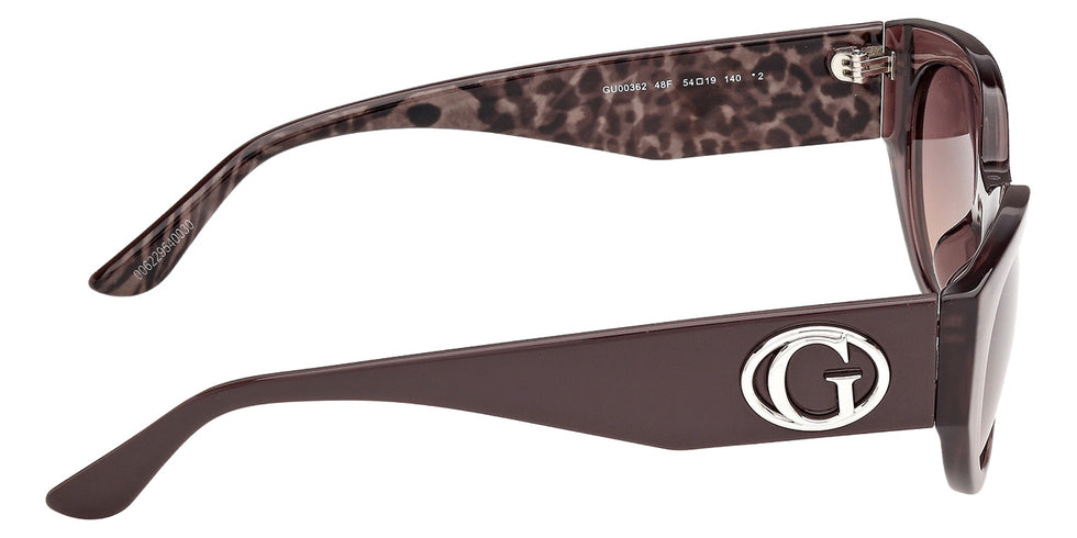 Guess GU00362 48F 54 - Shiny Dark Brown / Gradient Brown #id:gu0036248f_s:104130