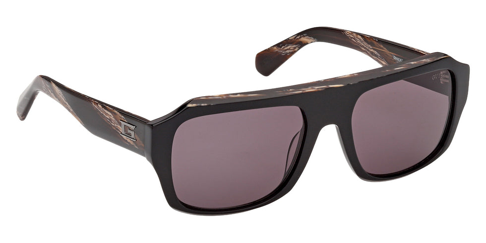 Guess GU00367 01A 56 - Shiny Black / Smoke #id:gu0036701a_s:100135