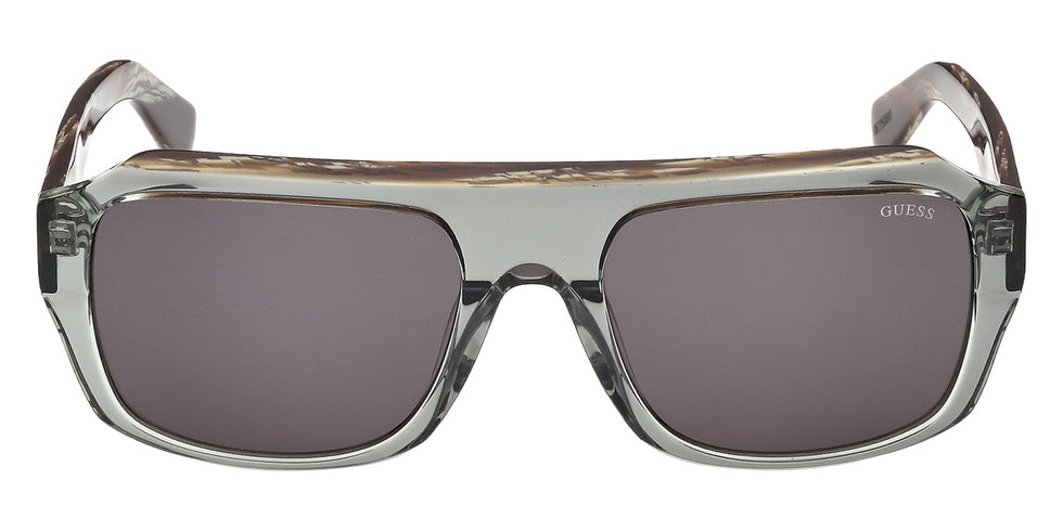 Guess GU00367 96A 56 - Shiny Dark Green / Smoke #id:gu0036796a_s:104100