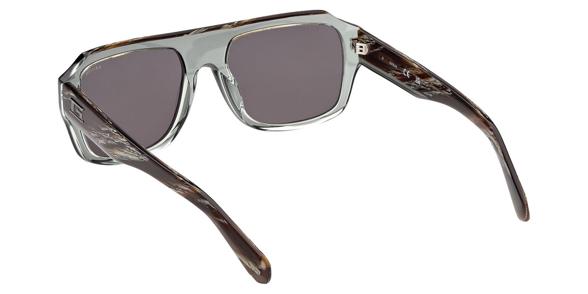 Guess GU00367 96A 56 - Shiny Dark Green / Smoke #id:gu0036796a_s:104115