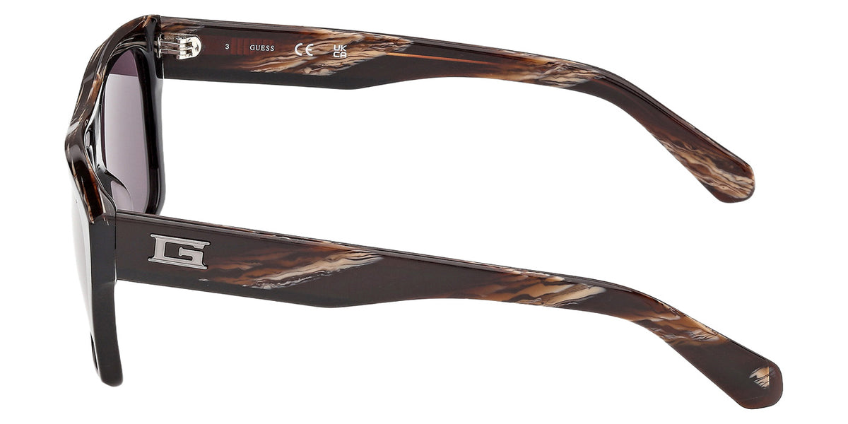 Guess GU00368 01A 55 - Shiny Black / Smoke #id:gu0036801a_s:100110