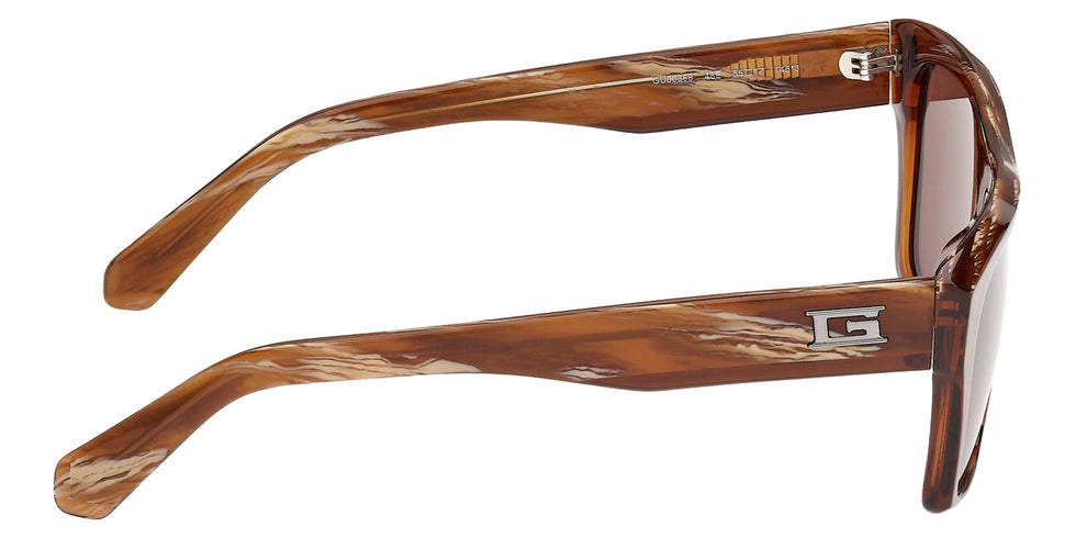 Guess GU00368 48E 55 - Shiny Dark Brown / Brown #id:gu0036848e_s:102130