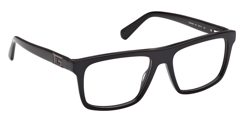 Guess GU50369 001 55 - Shiny Black 001 #id:gu50369001_s:100135