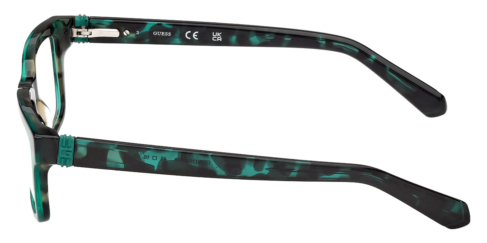 Guess GU50393 098 46 - Dark Green/Havana #id:gu50393098_s:104110