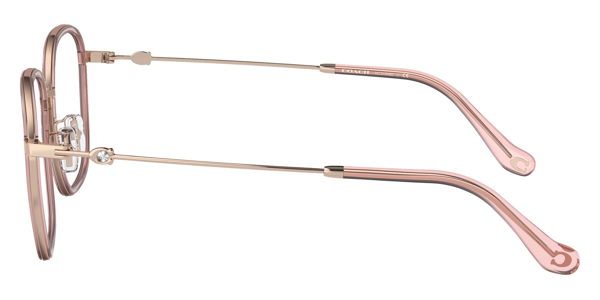 Coach HC5142BD 5666 54 - Rose Gold/Transparent Pink #id:hc5142bd5666_s:100110
