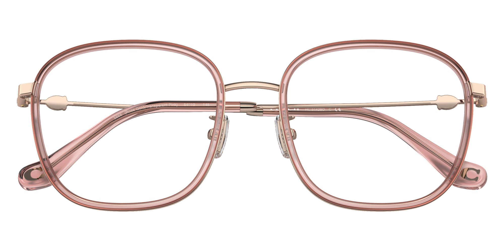 Coach HC5142BD 5666 54 - Rose Gold/Transparent Pink #id:hc5142bd5666_s:100120