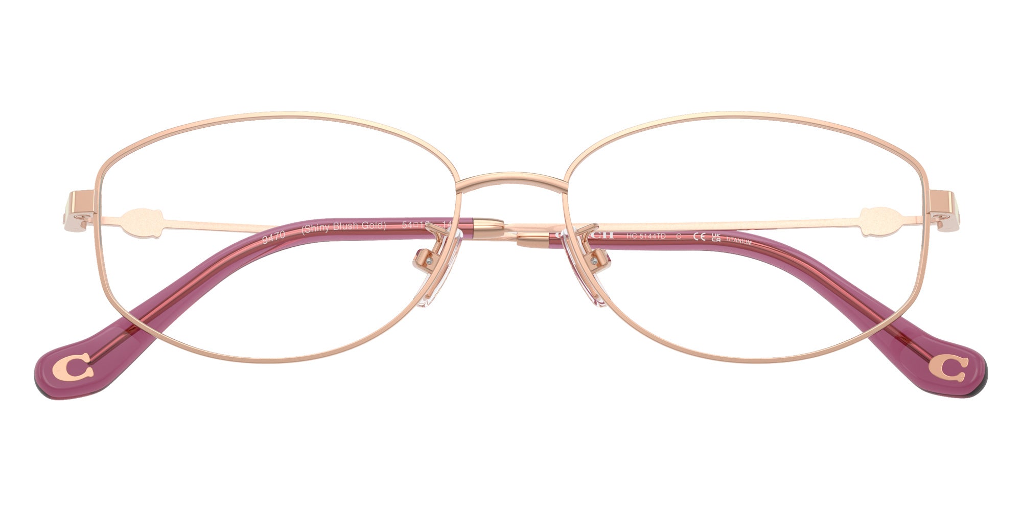 Coach HC5144TD 9470 52 - Shiny Blush Gold #id:hc5144td9470_s:100120