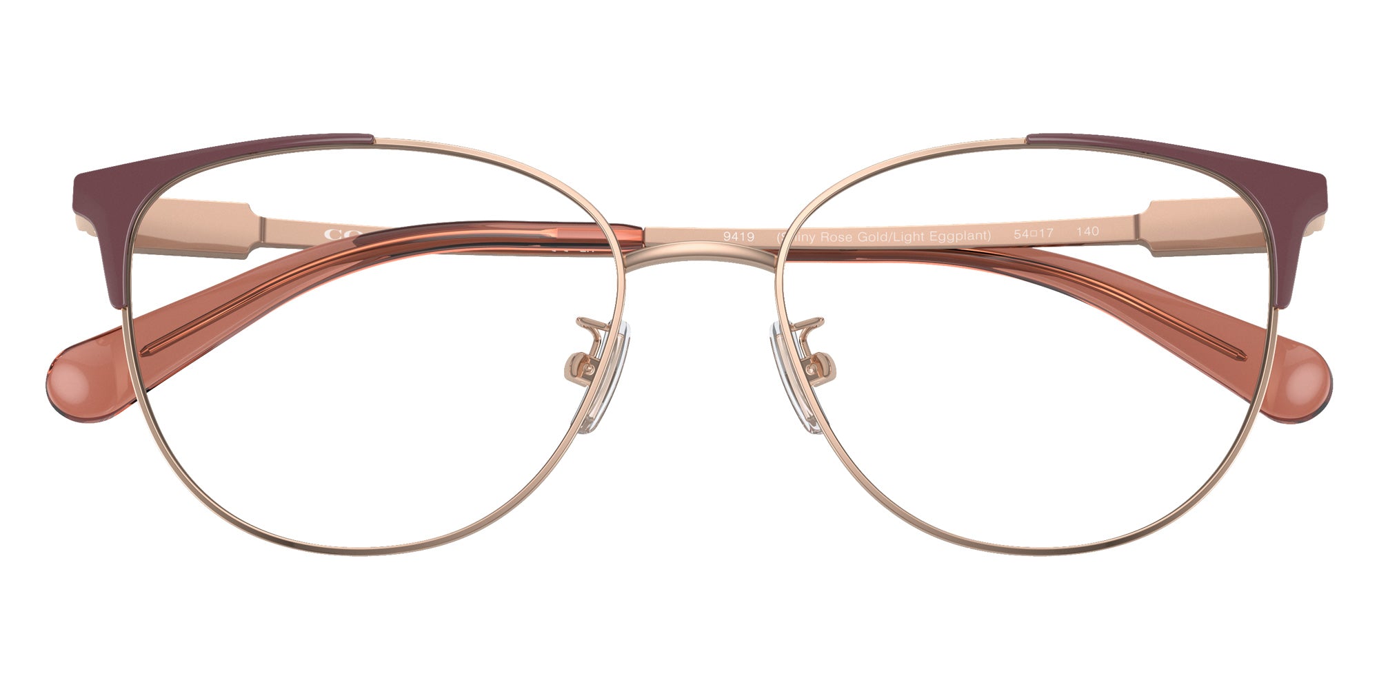 Coach HC5148 9419 54 - Shiny Rose Gold Light Eggplant #id:hc51489419_s:102120
