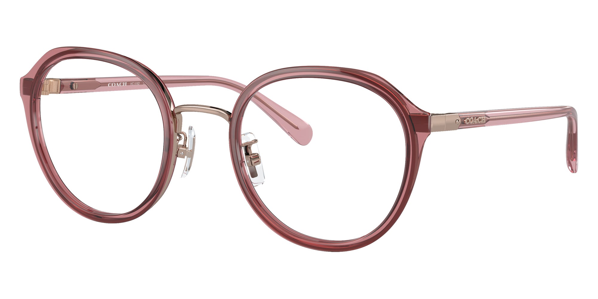 Coach HC5162 9331 50 - Transparent Berry/Rose Gold #id:hc51629331_s:100105