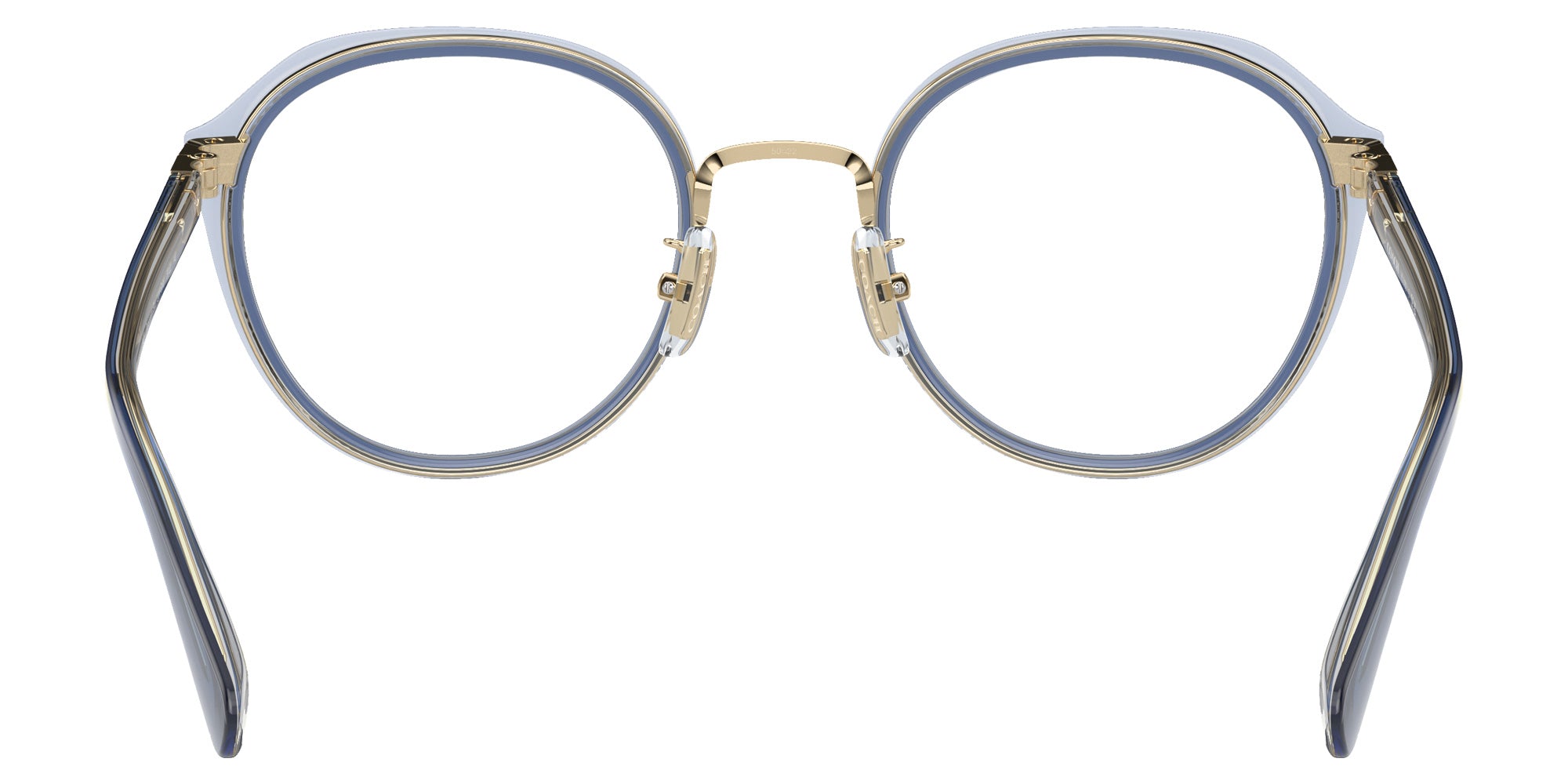Coach HC5162 9435 50 - Transparent Blue/Light Gold #id:hc51629435_s:102115