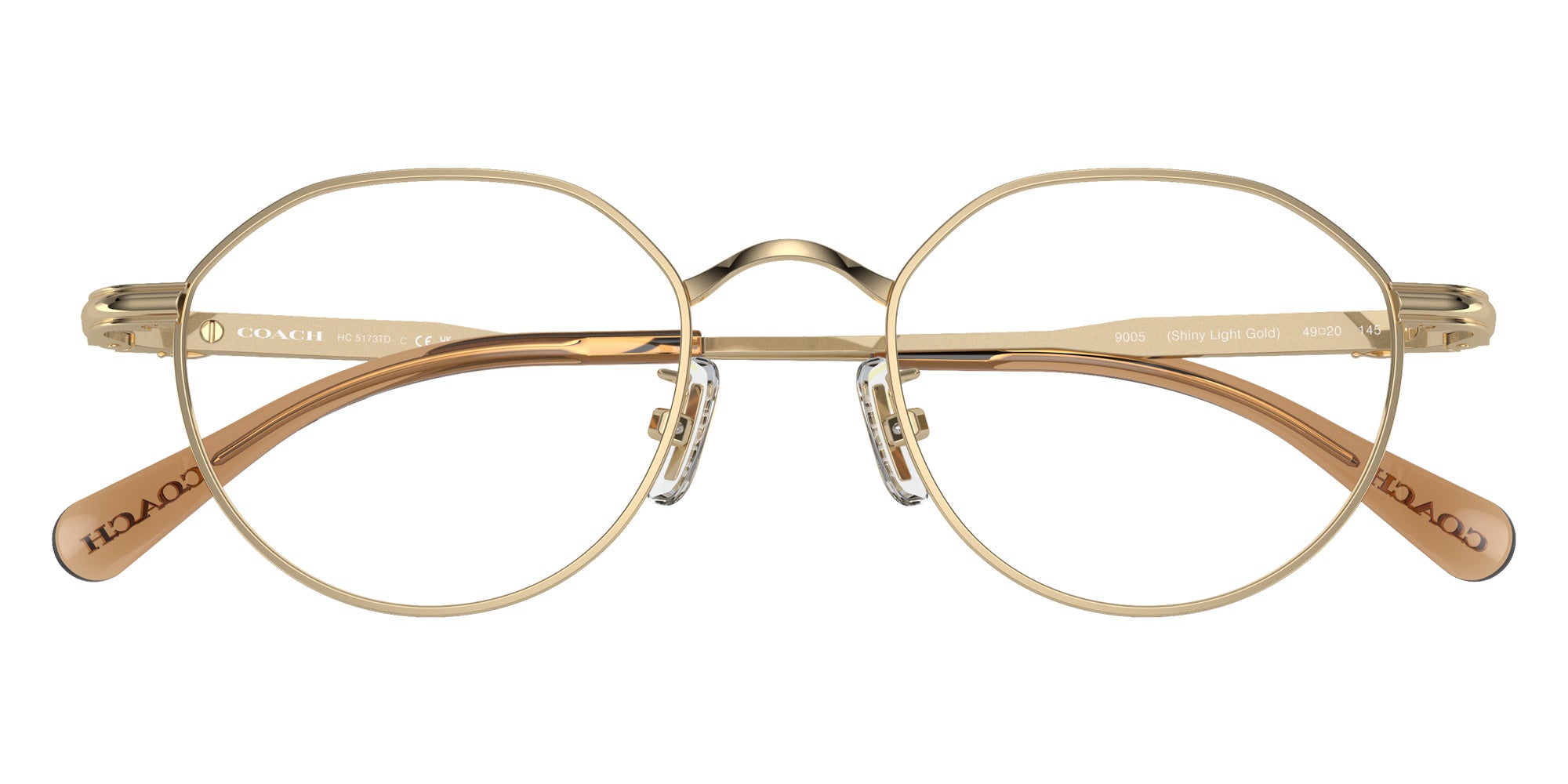 Coach HC5173TD 9005 51 - Shiny Light Gold #id:hc5173td9005_s:100120