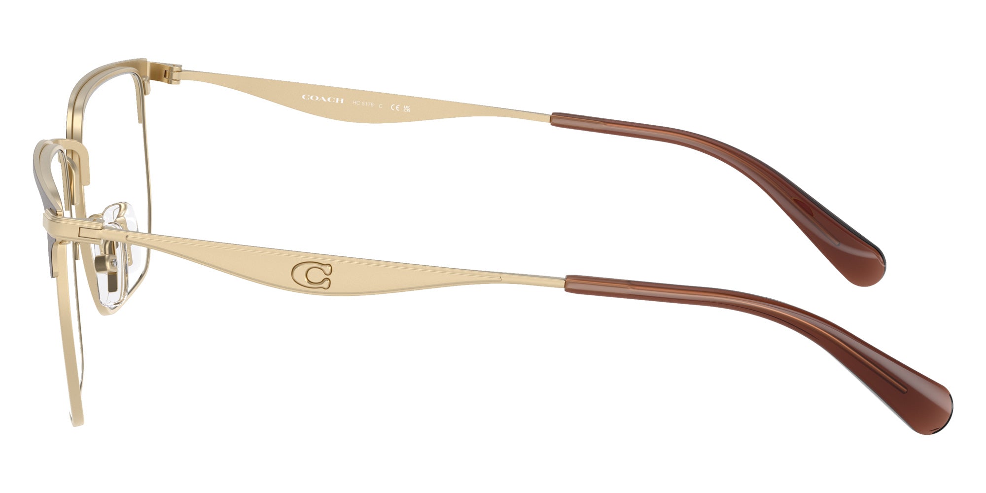 Coach HC5178 9439 54 - Satin Light Gold/Brown #id:hc51789439_s:108110
