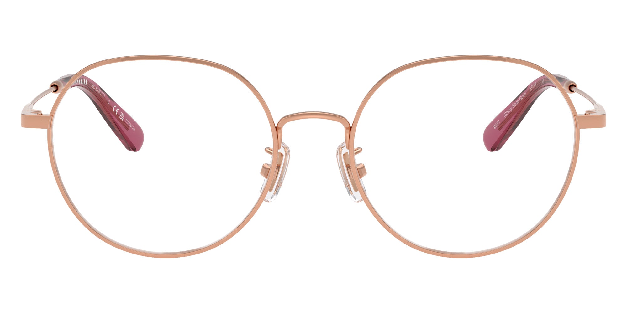 Coach HC5180TD 9331 53 - Shiny Rose Gold #id:hc5180td9331_s:100100