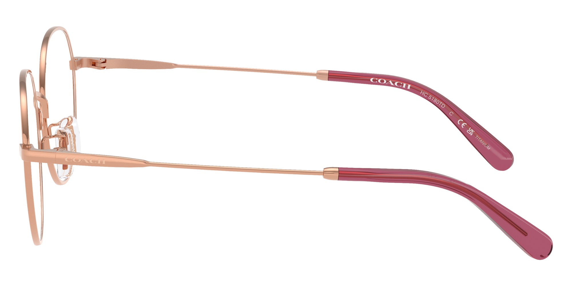Coach HC5180TD 9331 53 - Shiny Rose Gold #id:hc5180td9331_s:100110