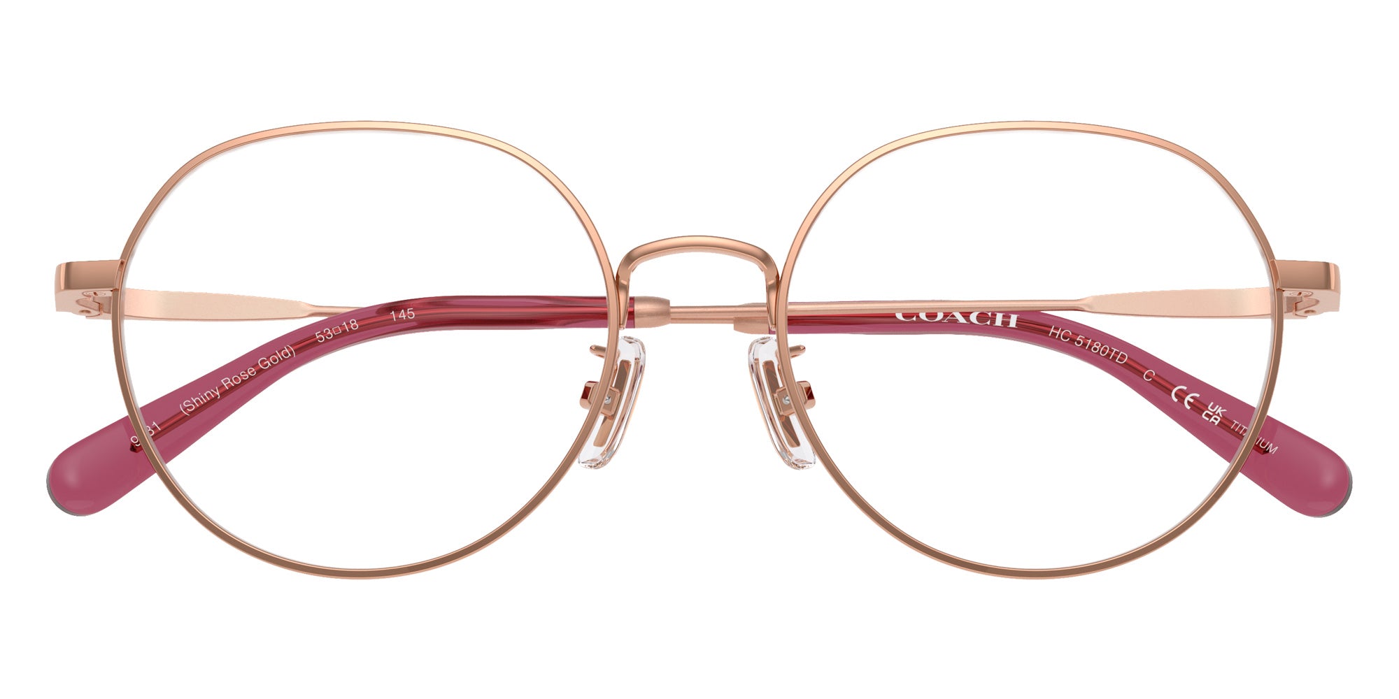 Coach HC5180TD 9331 53 - Shiny Rose Gold #id:hc5180td9331_s:100120