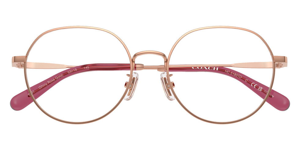Coach HC5180TD 9331 53 - Shiny Rose Gold #id:hc5180td9331_s:100120