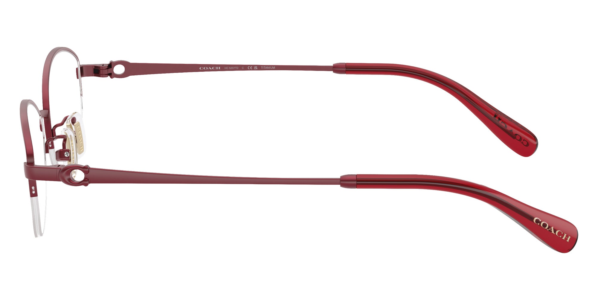 Coach HC5207TD 9413 52 - Satin Burgundy #id:hc5207td9413_s:106110
