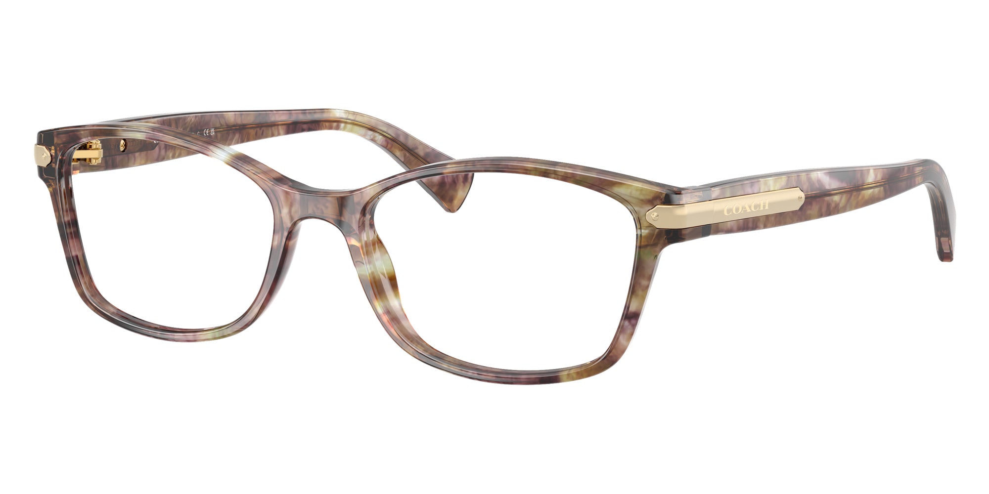 Coach HC6065 5287 49 - Light Brown Confetti Tortoise #id:hc60655287_s:100105