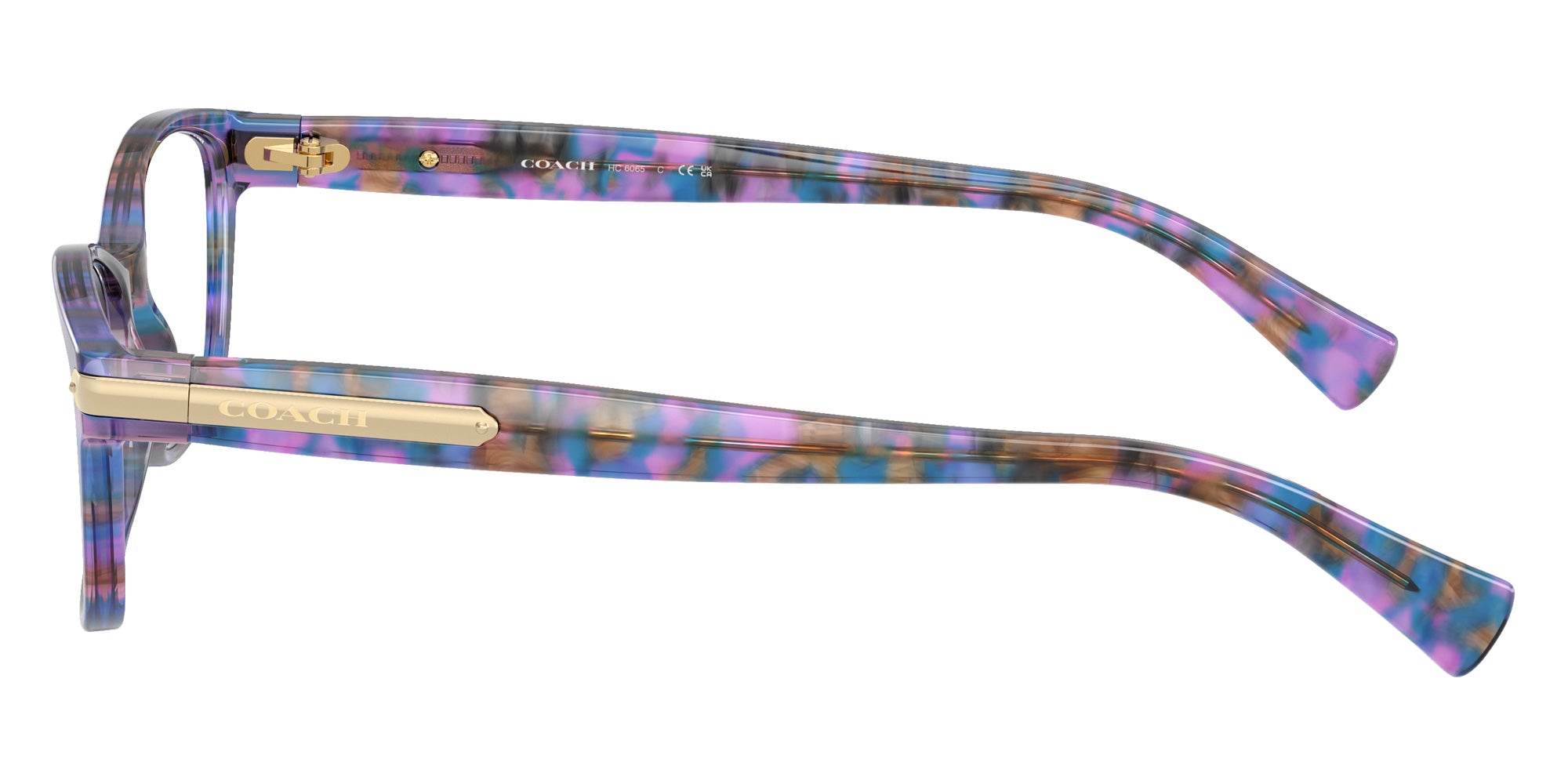 Coach HC6065 5288 49 - Purple Confetti Tortoise #id:hc60655288_s:106110