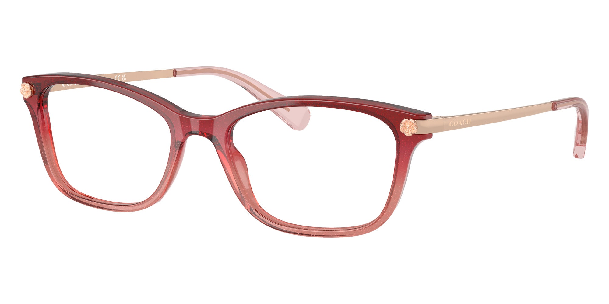 Coach HC6142 5551 51 - Burgundy Pink Glitter Gradient #id:hc61425551_s:102105