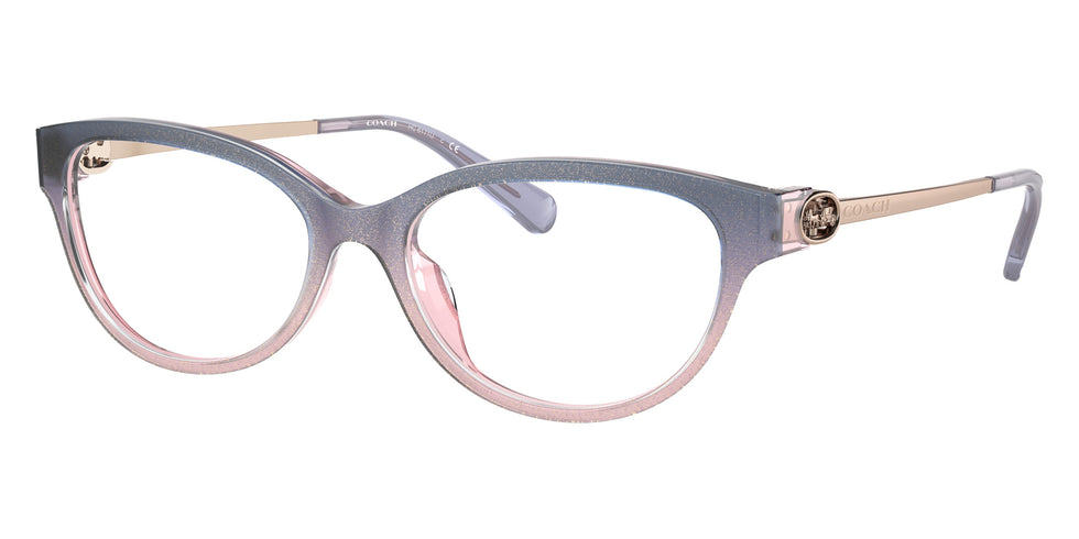 Coach HC6171U 5554 55 - Shimmer Violet Peach Gradient #id:hc6171u5554_s:100105