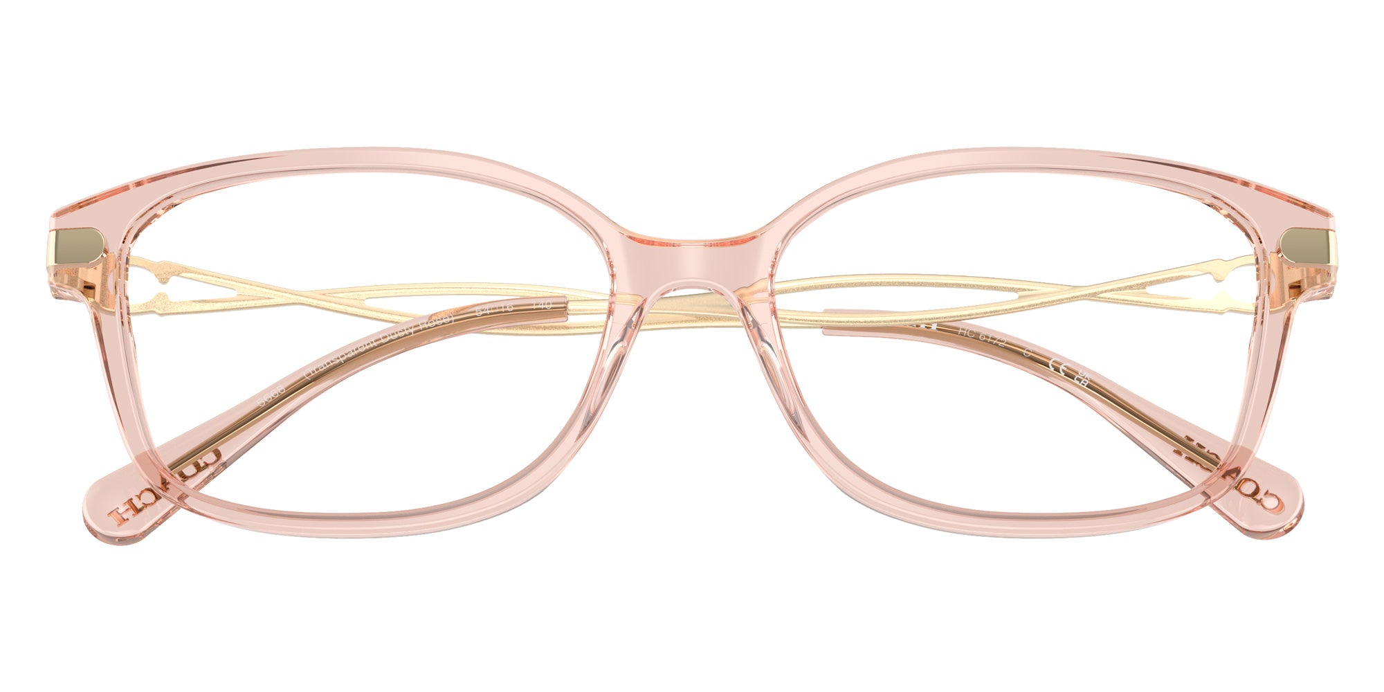 Coach HC6172 5668 52 - Transparent Dusty Rose #id:hc61725668_s:106120