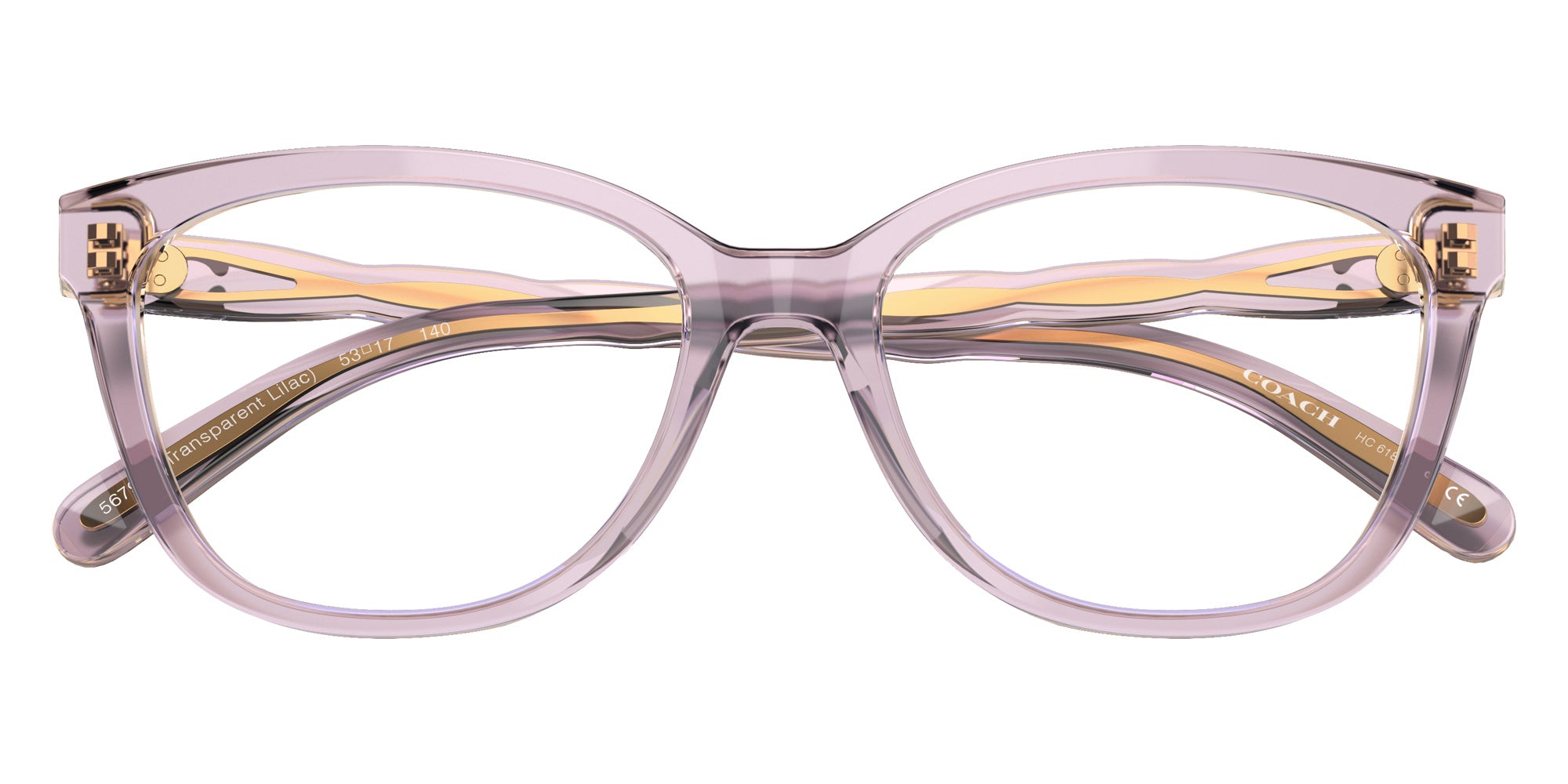 Coach HC6186 5679 53 - Transparent Lilac #id:hc61865679_s:102120