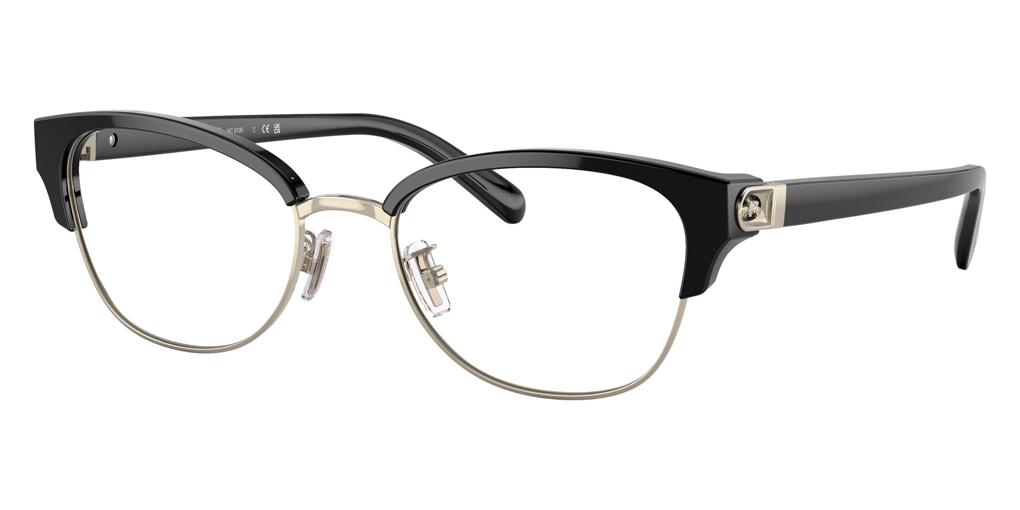Coach HC6195 5002 53 - Shiny Light Gold/Black #id:hc61955002_s:100105