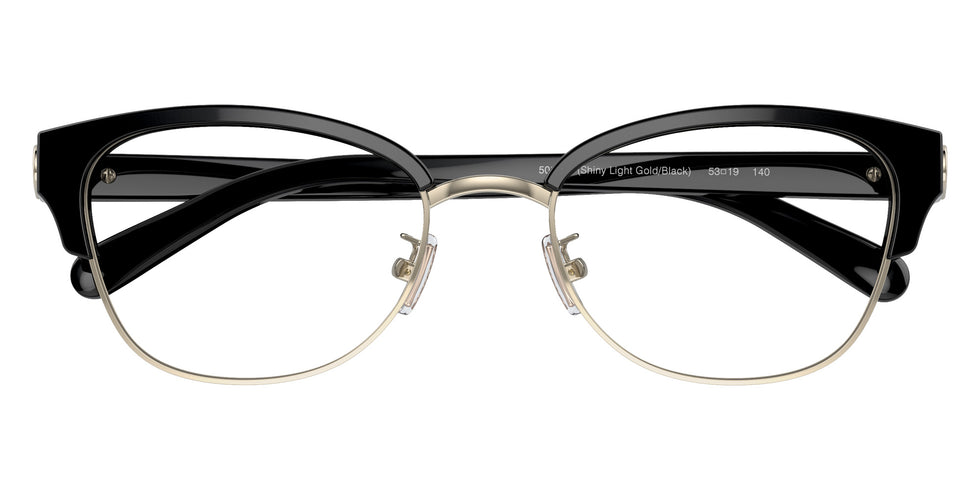 Coach HC6195 5002 53 - Shiny Light Gold/Black #id:hc61955002_s:100120