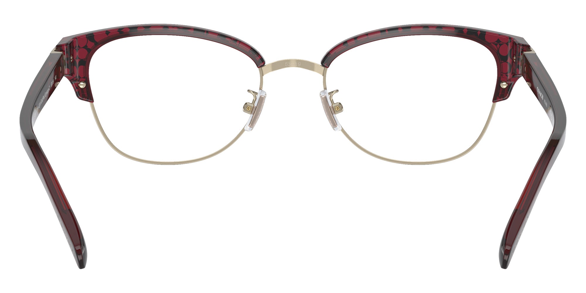 Coach HC6195 5709 53 - Shiny Light Gold Red Signature C #id:hc61955709_s:102115