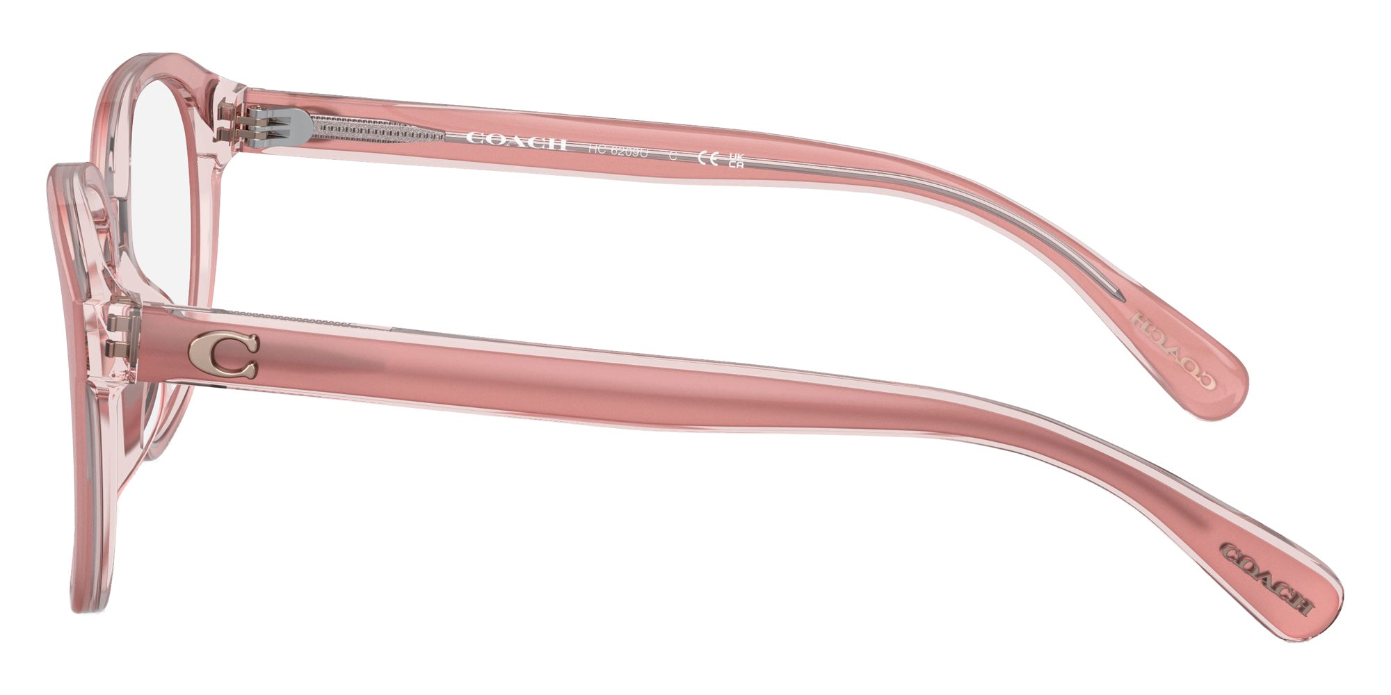 Coach HC6209U 5743 50 - Milky Pink/Transparent Pink #id:hc6209u5743_s:100110