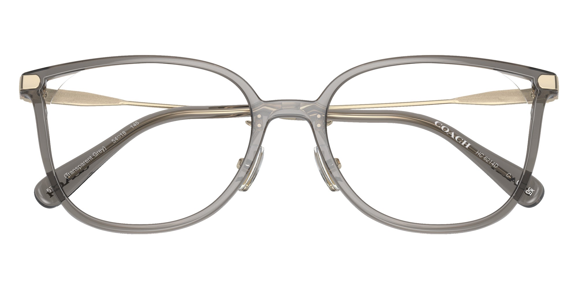 Coach HC6214D 5751 55 - Transparent Gray #id:hc6214d5751_s:106120