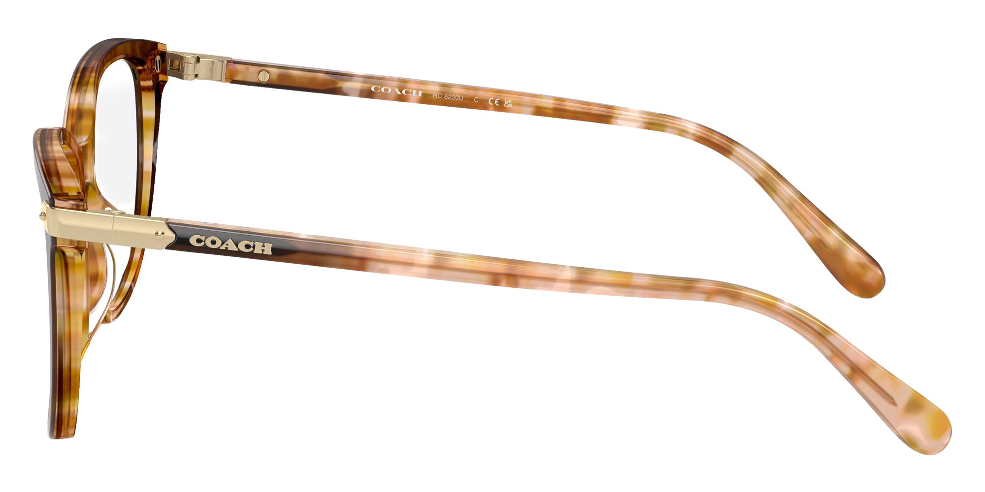 Coach HC6220U 5775 54 - Caramel Snow Tortoise Gradient #id:hc6220u5775_s:100110
