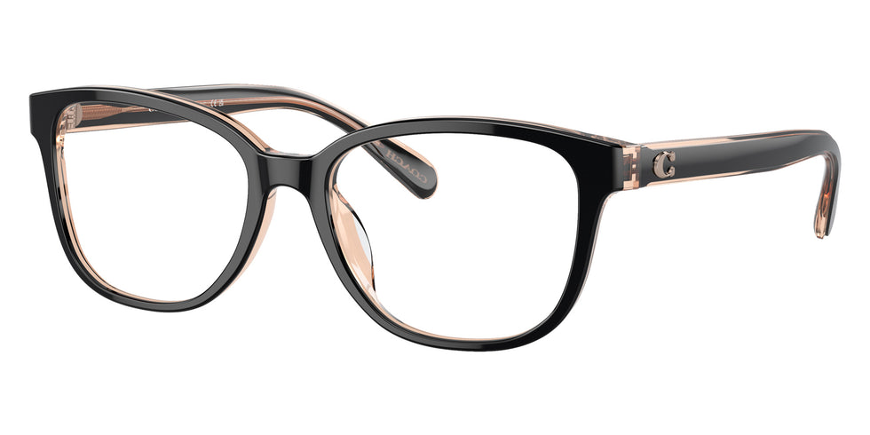 Coach HC6224U 5781 53 - Black/Transparent Blush #id:hc6224u5781_s:100105