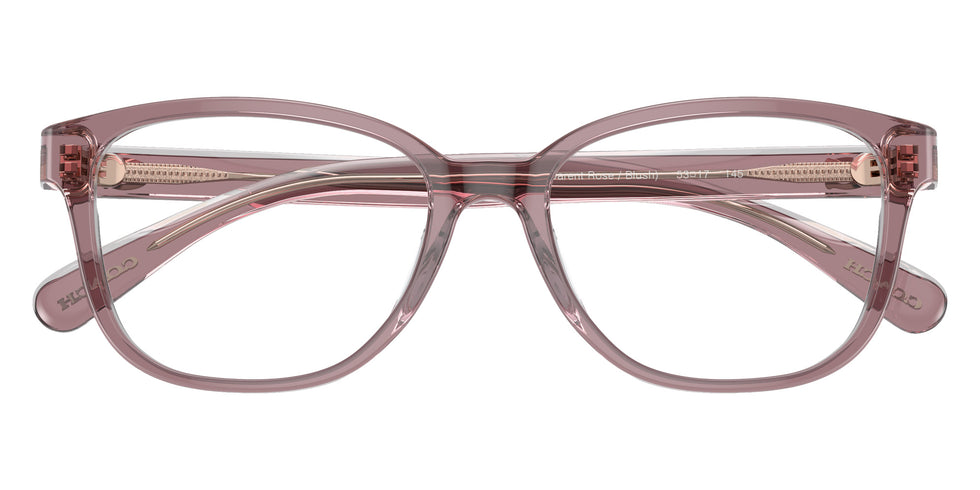 Coach HC6224U 5782 53 - Transparent Rose/Blush #id:hc6224u5782_s:102120