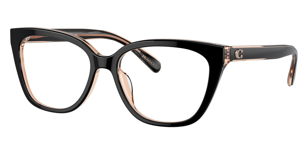 Coach HC6226U 5781 54 - Black/Transparent Blush #id:hc6226u5781_s:100105