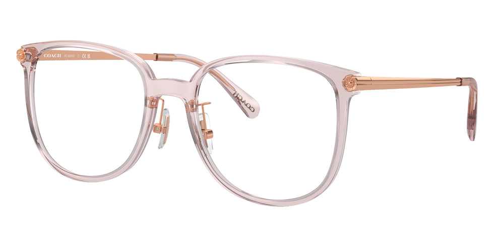 Coach HC6241D 5705 54 - Transparent Dusty Rose #id:hc6241d5705_s:100105