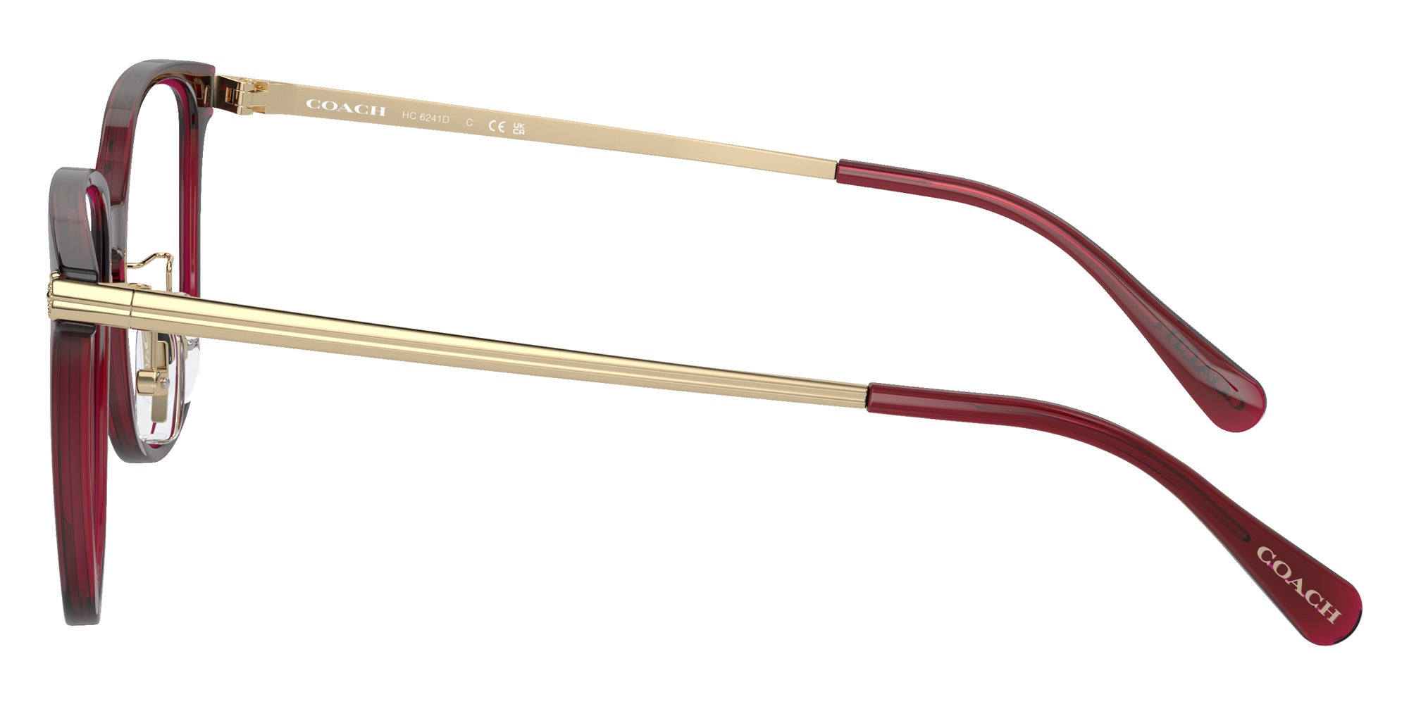 Coach HC6241D 5824 54 - Transparent Burgundy #id:hc6241d5824_s:102110