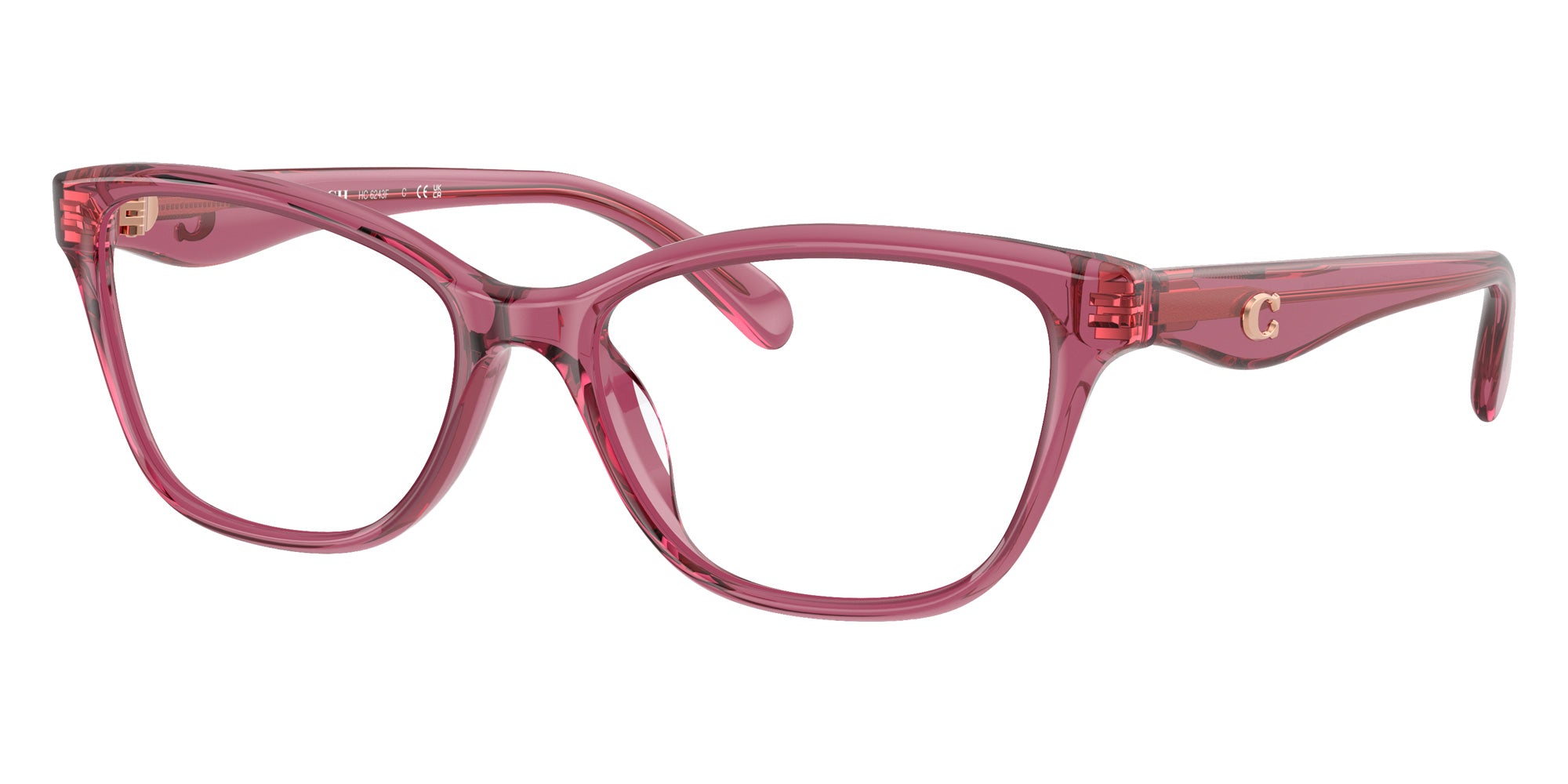 Coach HC6243F 5824 57 - Transparent Burgundy #id:hc6243f5824_s:104105
